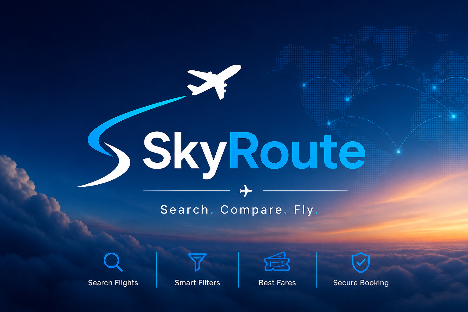 Flight booking system screenshot